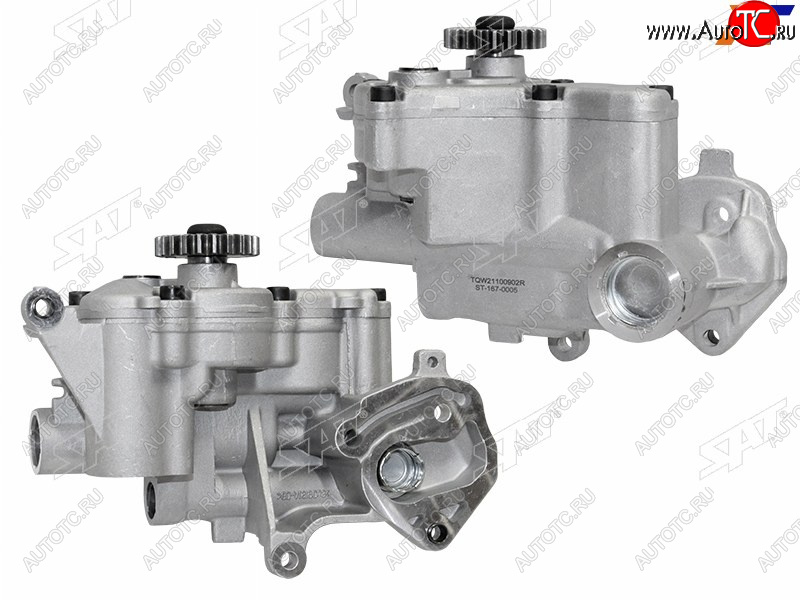 3 999 р. Насос масляный VOLKSWAGEN PASSAT 05-TIGUAN 08-SKODA OCTAVIA 07- 1,82,0 CCTACCTBCAWACAWBCBFA SAT ST-167-0005  с доставкой в г. Майкоп