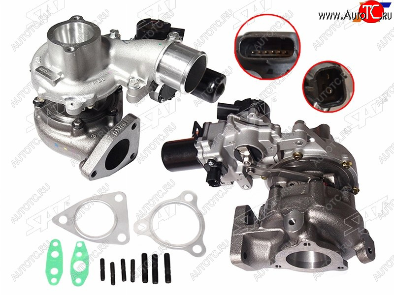 25 949 р. Турбина Toyota Hilux Pick Up 04-15  Fortuner 11-15 2KDFTV SAT ST-17201-0L070  с доставкой в г. Майкоп