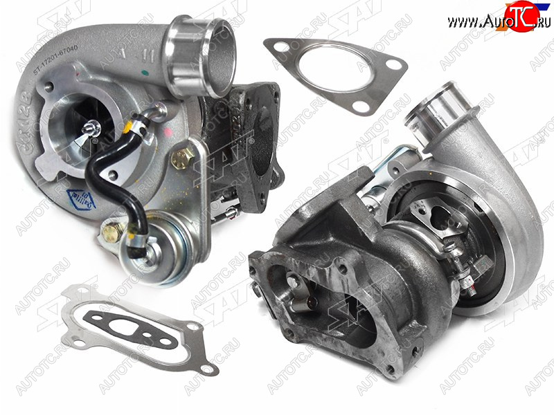 14 449 р. Турбина Toyota Hiace 96-04  Hilux Pick Up 97-04  Land Cruiser Prado (J90,J120) 96-07  4Runner 95- SAT ST-17201-67040  с доставкой в г. Майкоп