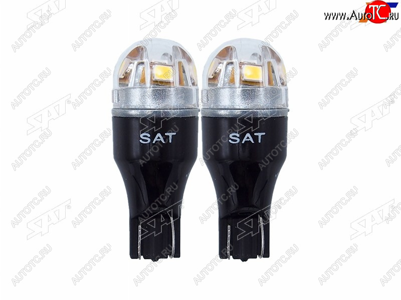 559 р. Лампа дополнительного освещения 12V W16W 1.4W150LM Canbus LED 6000-6500K, белая (Комплект 2 шт.) SAT ST-175-0058  с доставкой в г. Майкоп