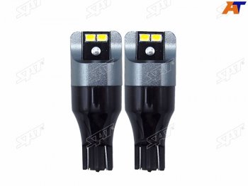 519 р. Лампа дополнительного освещения 12V W16W 1.9W210LM Canbus LED 6000-6500K, белая (Комплект 2 шт.) SAT ST-175-0059  с доставкой в г. Майкоп. Увеличить фотографию 1