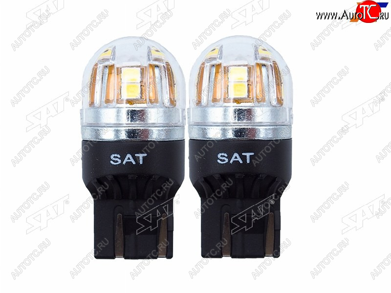 789 р. Лампа дополнительного освещения 12V W215W 2.8W0.4W320LM Canbus LED (Комплект 2 шт.) SAT ST-175-0061  с доставкой в г. Майкоп