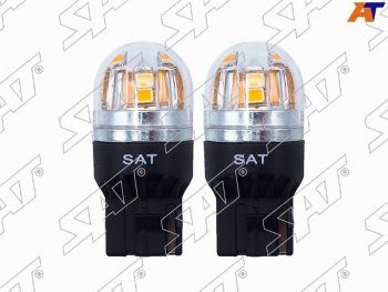 789 р. Лампа дополнительного освещения 12V WY21W 2.8W320LM Canbus LED (Комплект 2 шт.) SAT ST-175-0067  с доставкой в г. Майкоп. Увеличить фотографию 1