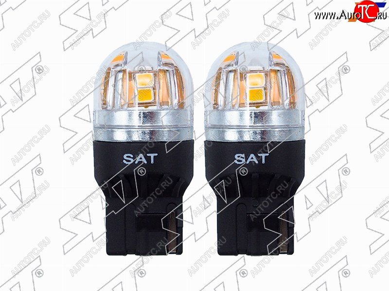 789 р. Лампа дополнительного освещения 12V WY21W 2.8W320LM Canbus LED (Комплект 2 шт.) SAT ST-175-0067  с доставкой в г. Майкоп