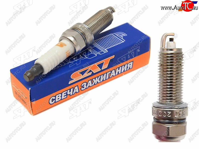 160 р. Свеча зажигания HYUNDAI ACCENTSOLARISKIA CEEDPICANTORIO 10-(LZKR6B-10E) SAT ST-177-0021  с доставкой в г. Майкоп