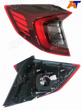 Фонарь задний левый (внешний, LED) SAT Hyundai Sonata  DN8 (2019-2022)