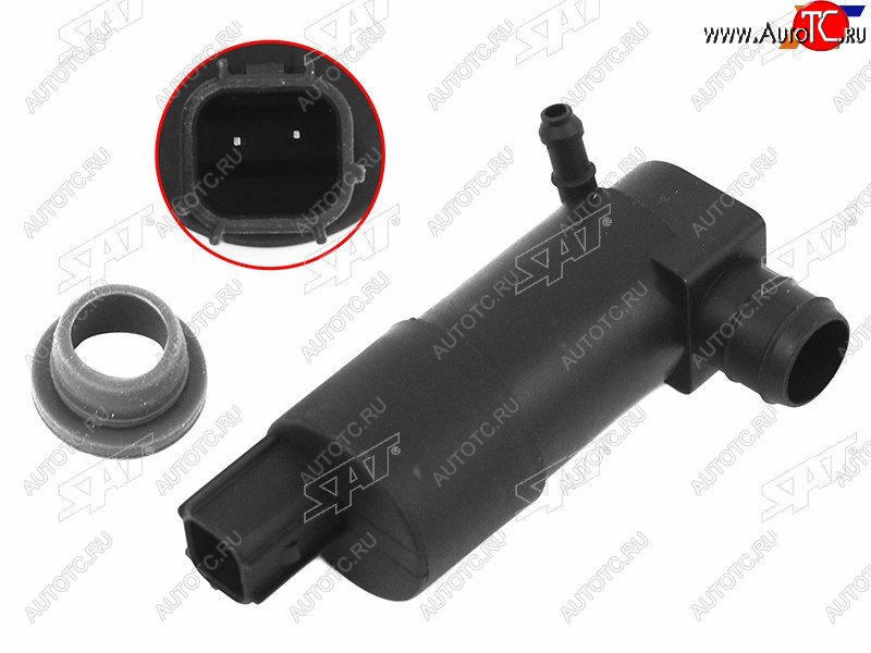 1 079 р. Мотор омывателя лобового стекла FORD TRANSIT 14- SAT ST-1791929  с доставкой в г. Майкоп