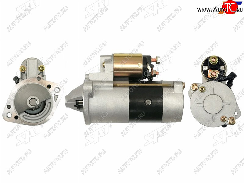 8 749 р. Стартер Mitsubishi Delica 90-07  Galant 83-86  L200 96-16  Lancer 88-91  Nissan Bluebird Sylphy  SAT ST-1810A053N  с доставкой в г. Майкоп
