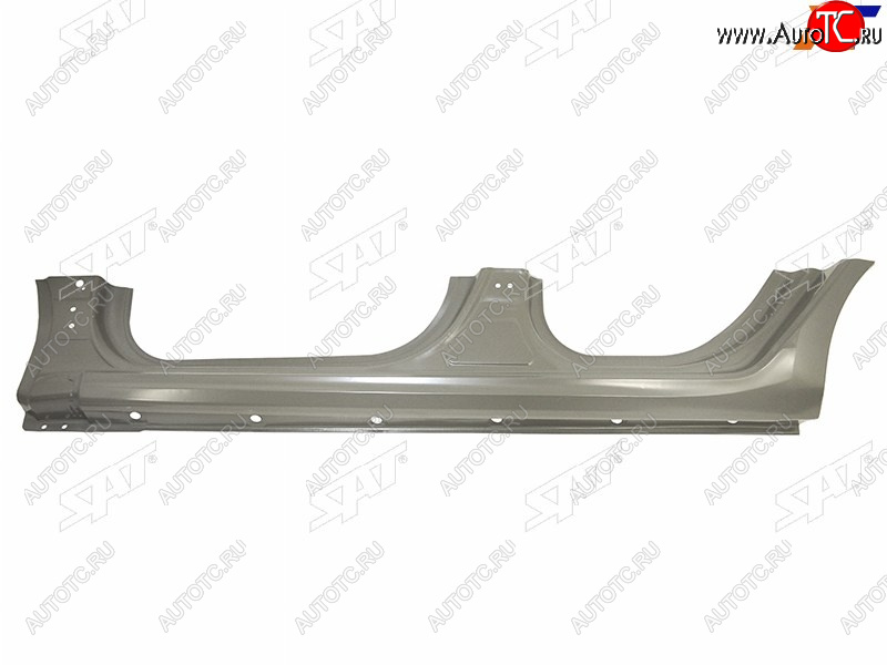 7 199 р. Порог Hyundai Solaris 17-22 (Слева) SAT ST-186-0003  с доставкой в г. Майкоп