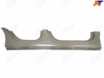 6 599 р. Порог Hyundai Solaris 10-17 (Справа) SAT ST-186-0002  с доставкой в г. Майкоп. Увеличить фотографию 1