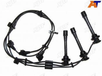 1 499 р. Провода высоковольтные TOYOTA LAND CRUISER PRADO ##J12# 5VZ-FE (кругл. резин.) SAT ST-19037-62010  с доставкой в г. Майкоп. Увеличить фотографию 1