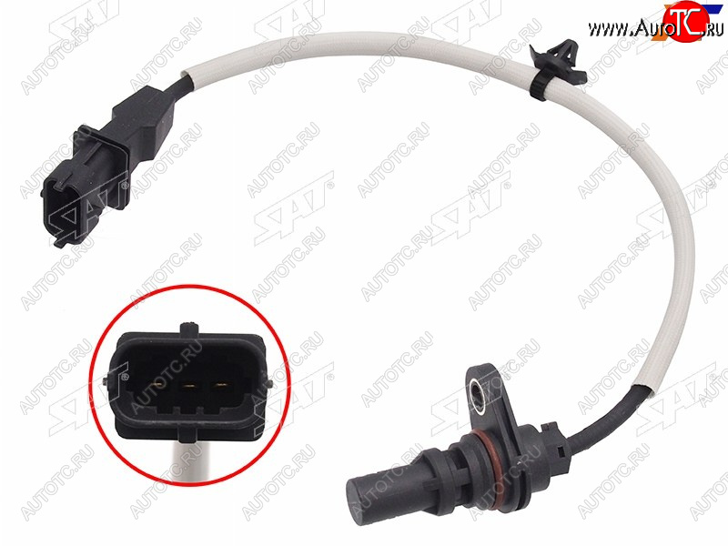 1 439 р. Датчик положения коленвала HYUNDAI SANTA FE 15- SONATA 14- KIA OPTIMA 15- SORENTO 14- SPORTAGE 1 SAT ST-193-0072  с доставкой в г. Майкоп