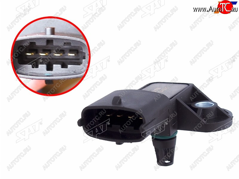 579 р. Датчик давления воздуха OPEL VECTRA C 02-09 CORSA D 06-14 ASTRA J 09-15 SAT ST-194-0011  с доставкой в г. Майкоп