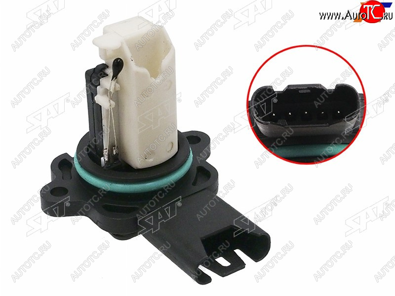 3 399 р. Датчик расхода воздуха BMW E90E60 E65 E85 2,53,0 SAT ST-194-0029  с доставкой в г. Майкоп