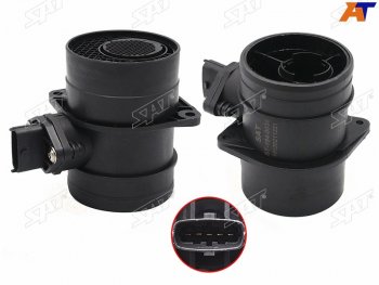 2 669 р. Расходомер воздуха KIA Hyundai Terracan 2.9 CRDI 01- Kia Sorento 2.5 CRDi 02- HYUNDAI H-1 02- SAT ST-194-0036  с доставкой в г. Майкоп. Увеличить фотографию 1