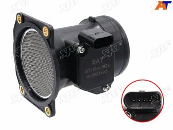 2 499 р. Расходомер воздуха VW PASSAT 98-05 SKODA OCTAVIA 97-11 AUDI A4 98-07 SAT ST-194-0032  с доставкой в г. Майкоп. Увеличить фотографию 1
