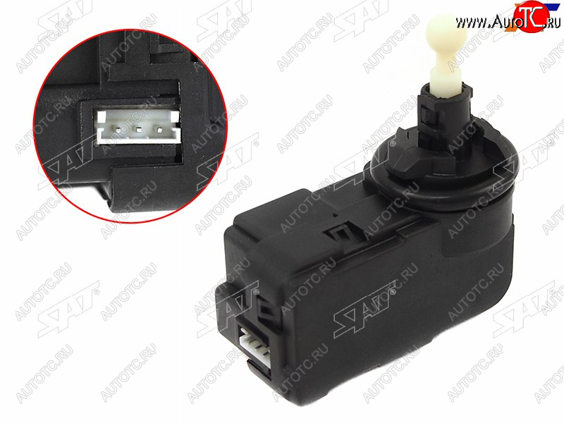 1 039 р. Моторчик фары Audi A4 00-06  Q7 05-15  Volkswagen Polo 01-09  Audi A2 99-05  S4 03-05  SEAT Ibi SAT ST-1J0941295B  с доставкой в г. Майкоп