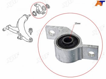 1 199 р. Сайлентблок Subaru Forester 97-08  Impreza 92-07  Legacy 93-98  Outback 94-03 (Перед Слева) SAT ST-20201-AC110  с доставкой в г. Майкоп. Увеличить фотографию 1