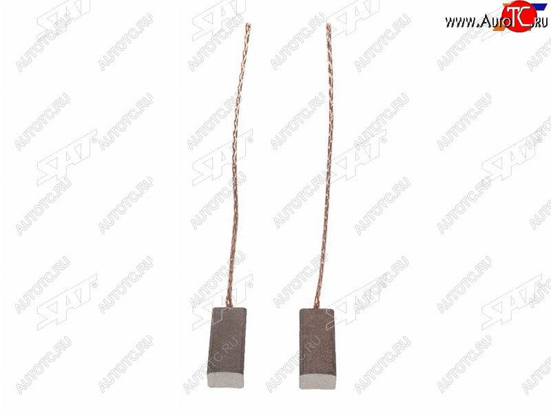 60 р. Щетка генераторастартера 2 шт. FORD FIESTA 08-MONDEO 1.21.8 07-10PEUGEOT 1007 1.41.6 12V 05- SAT ST-204-0007  с доставкой в г. Майкоп
