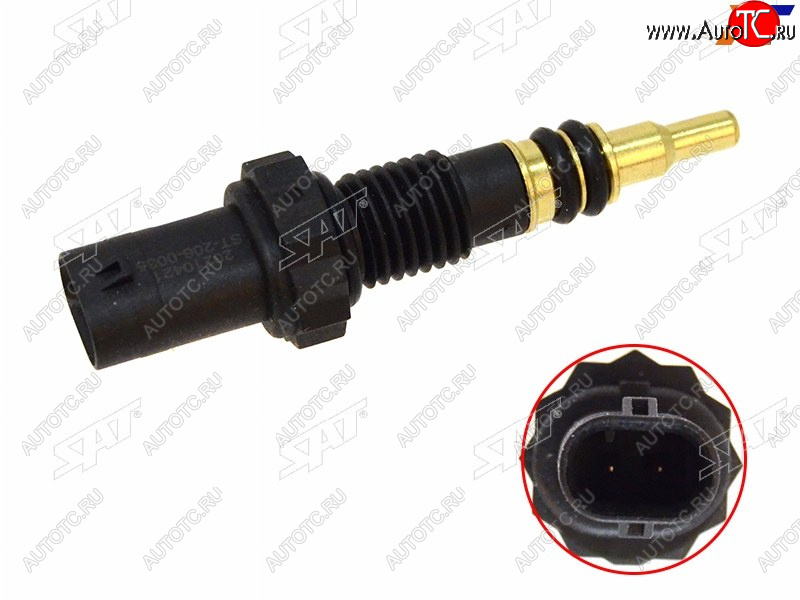 639 р. Датчик температуры ОЖ BMW E70 E71 E60 F10 E90 F30 SAT ST-206-0035  с доставкой в г. Майкоп
