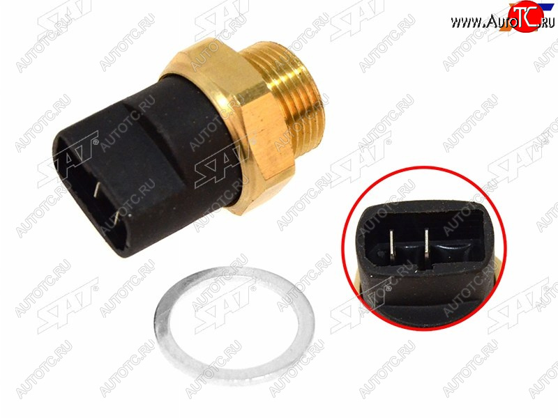 399 р. Датчик температуры ОЖ VW POLO 81-94 GOLF 86-97 SAT ST-206-0058  с доставкой в г. Майкоп