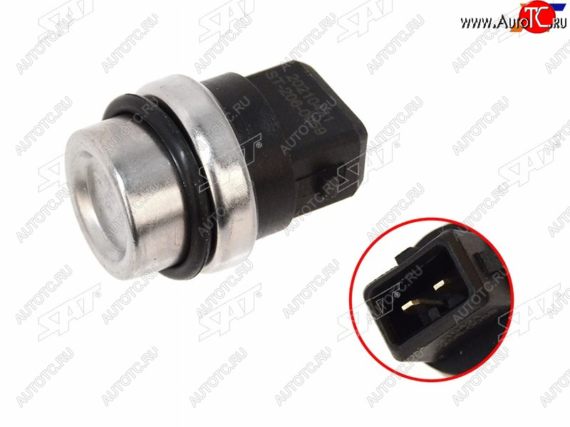 339 р. Датчик температуры ОЖ VW POLO 85-94GOLF 2,3AUDI 80 87-94 SAT ST-206-0059  с доставкой в г. Майкоп