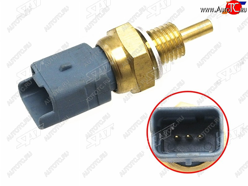 207 р. Датчик температуры ОЖ PEUGEOT 206 02-08 207 07-12 306 97-02 02-10 3074 00-10 BOXER 94-02 SAT ST-206-0081  с доставкой в г. Майкоп