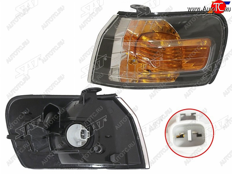 759 р. Габарит Toyota Corolla (E110) 95-97 (Слева чёрный) SAT ST-212-1592BL  с доставкой в г. Майкоп