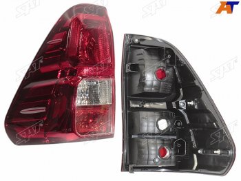 2 359 р. Фонарь задний левый (с ПТФ) TOYOTA  Toyota Hilux  AN120 (2016-2020) дорестайлинг  с доставкой в г. Майкоп. Увеличить фотографию 2