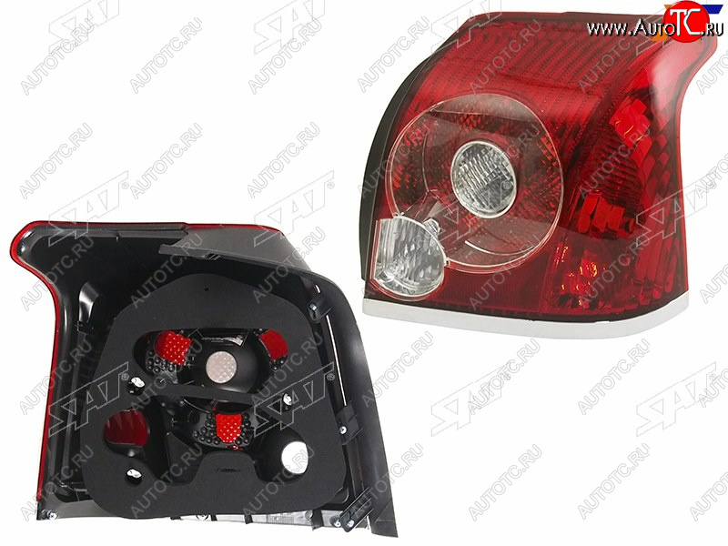 4 749 р. Фонарь задний правый SAT  Toyota Avensis  T250 седан (2006-2008) рестайлинг  с доставкой в г. Майкоп