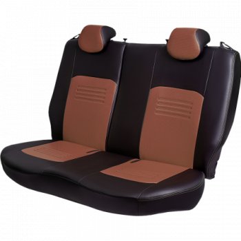 9 449 р. Комплект чехлов для сидений, (РЗСиС 60/40 Илана+Орегон) ТУРИН Lord Autofashion  Chevrolet Niva  2123 (2002-2020) дорестайлинг, рестайлинг (черный, втсавка темно-коричневая/беж, строчка темно-коричневая)  с доставкой в г. Майкоп. Увеличить фотографию 2