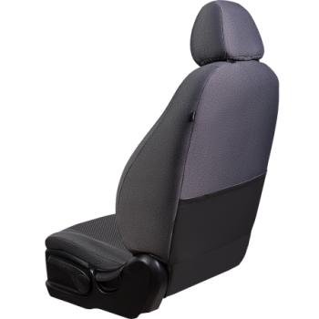 5 399 р. Комплект чехлов для сидений (РЗСиС 60/40 2Г Жаккард) ДУБЛИН Lord Autofashion Ford Fusion 1 хэтчбэк дорестайлинг (2002-2005) (серый, вставка Сеул серый)  с доставкой в г. Майкоп. Увеличить фотографию 2