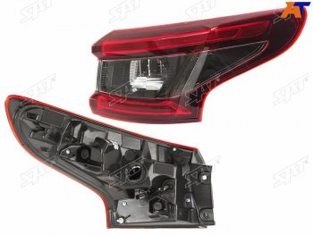Фонарь задний правый (внешний, LED) SAT Nissan Qashqai  2 (2017-2022) J11 рестайлинг