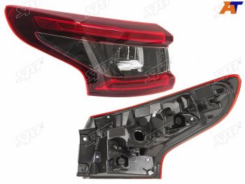 Фонарь задний левый (внешний, LED) SAT Nissan Qashqai  2 (2017-2022) J11 рестайлинг
