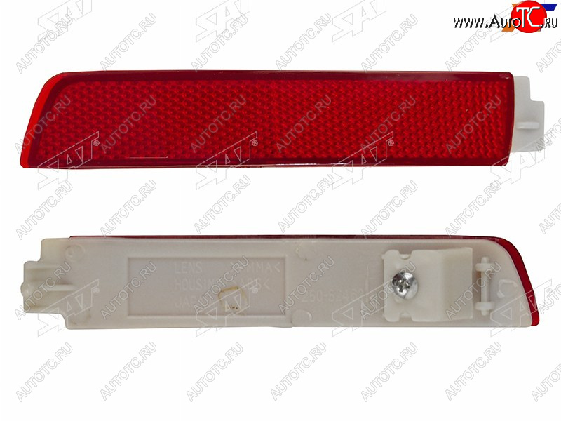 319 р. Отражатель в задний бампер NISSAN JUKE 10-14 RHSENTRA 14-17 SYLPHY 12-20INFINITI FX35FX37 08-13 SAT ST-215-2901R  с доставкой в г. Майкоп