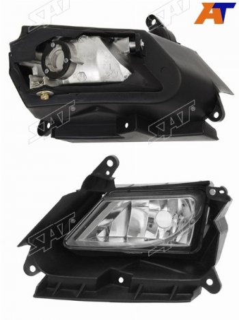 1 699 р. Левая противотуманная фара SAT Mazda 3/Axela BL дорестайлинг седан (2009-2011)  с доставкой в г. Майкоп. Увеличить фотографию 2
