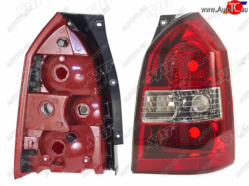 2 199 р. Фонарь задний правый SAT  Hyundai Tucson  JM (2004-2010)  с доставкой в г. Майкоп