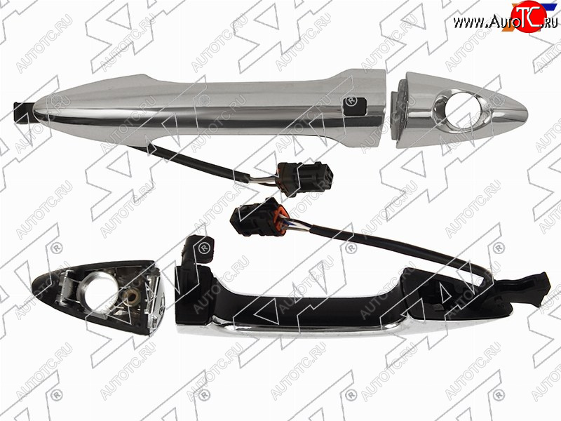 2 599 р. Ручка двери Kia Rio 11-17 (Спереди Слева SMART KEY) SAT ST-226-0039  с доставкой в г. Майкоп