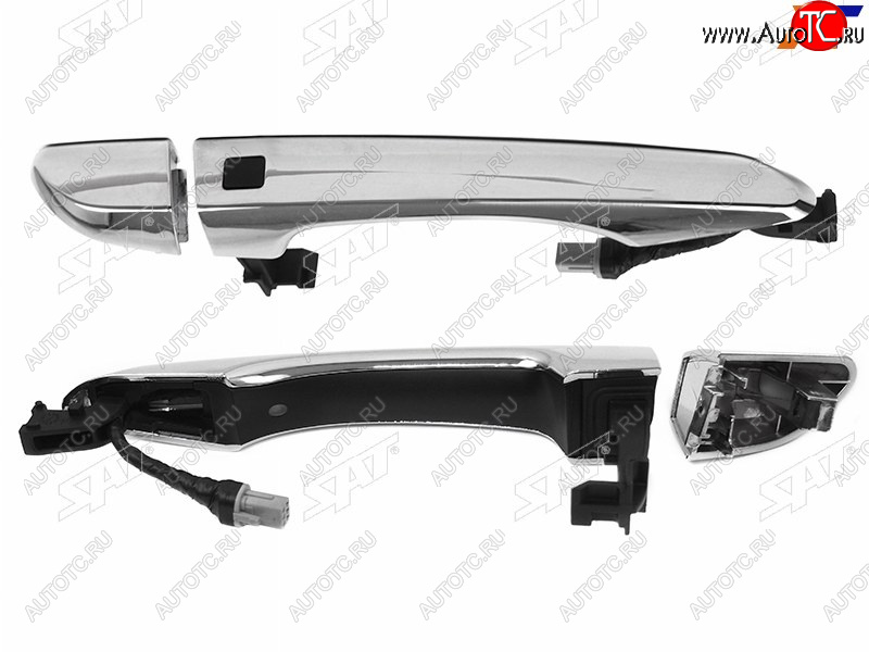 3 899 р. Ручка двери Hyundai Tucson 15-21 (Спереди Справа SMART KEY) SAT ST-226-0028  с доставкой в г. Майкоп