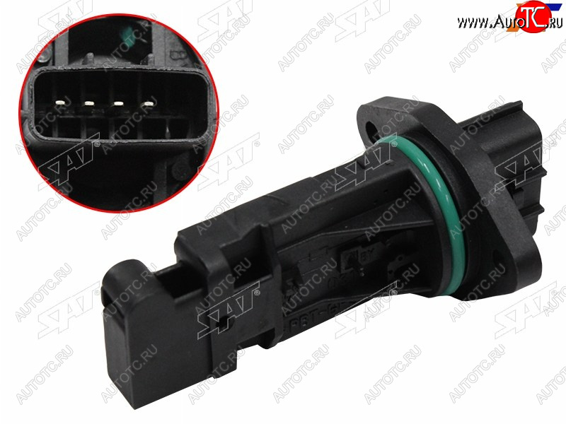 2 999 р. Датчик расхода воздуха EJ204EJ253EJ254 FORESTERIMPREZALEGACY 97-03 (4 контакта) SAT ST-22794-AA000  с доставкой в г. Майкоп