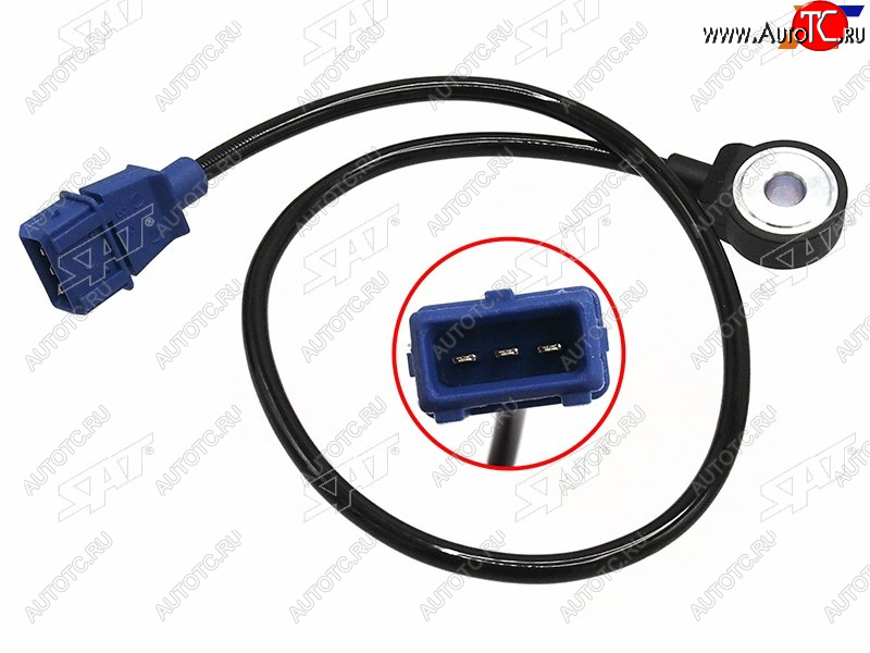499 р. Датчик детонации VW GOLF 89-02 JETTA 88-99 PASSAT 90-01 SAT ST-230-0010  с доставкой в г. Майкоп