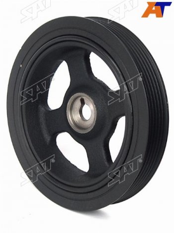 Шкив коленвала HYUNDAI SOLARISRIO 11-ELANTRA 06-11I20I30I40 07-IX35 09-KIA CEED 06-12 SAT ST-23124-2B000