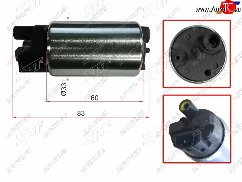 1 199 р. Насос топливный 2ARFXE3ZRFAE2ARFE1AZFE HARRIERNX200300HRAV4 SAT ST-23220-36011  с доставкой в г. Майкоп
