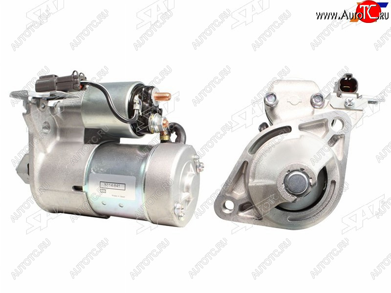 4 749 р. Стартер Nissan Bluebird Sylphy 00-05 (1,4 kW Z=8 (восстановленный)) SAT ST-23300-6N160  с доставкой в г. Майкоп
