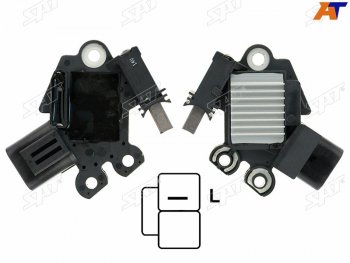 689 р. Реле-регулятор напряжения генератора KIA OPTIMAMAGENTISHYUNDAI COUPESANTA FESONATA 00- G6BA SAT ST-235-0005  с доставкой в г. Майкоп. Увеличить фотографию 1