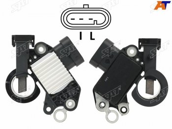 779 р. Реле-регулятор напряжения генератора DAEWOOCHEVROLET LACETTINUBIRA 04-13 F14D3F16D3F18D3 SAT ST-235-0003  с доставкой в г. Майкоп. Увеличить фотографию 2