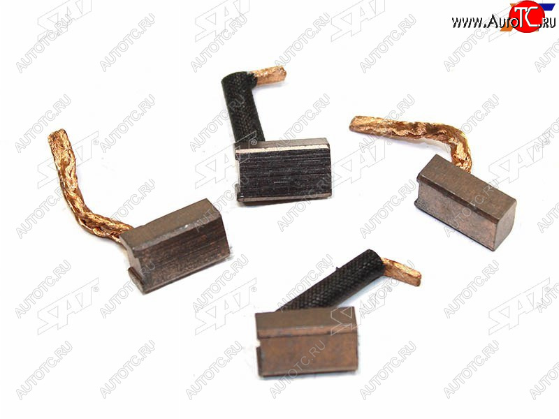 103 р. Щетка генераторастартера 4 шт. CITROEN C2C3C4KIA SPORTAGEMAZDA DEMIOMMC LANCERNISSAN MICRA SAT ST-23380-M8310  с доставкой в г. Майкоп