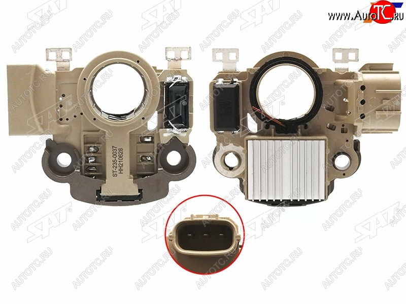 779 р. Реле-регулятор напряжения генератора SUBARU FORESTER 05-IMPREZA 96-LEGACY 98-OUTBACK 00- EJ20#EJ SAT ST-235-0037  с доставкой в г. Майкоп