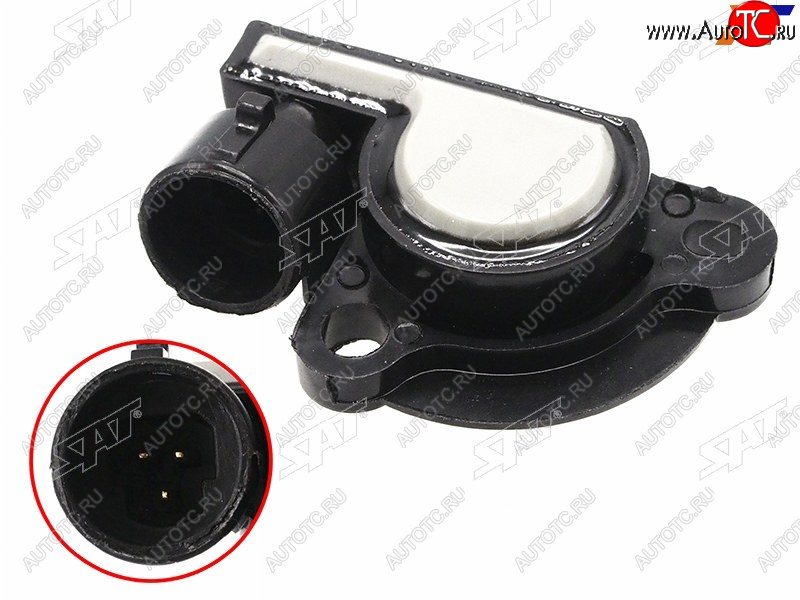 299 р. Датчик положения дроссельной заслонки OPEL ASTRA F 92-98 ASTRA G 98-10 CORSA B 93-02 VECTRA A 89- SAT ST-250-0014  с доставкой в г. Майкоп