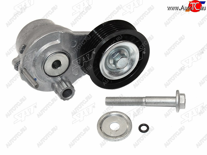 1 639 р. Натяжитель приводного ремня CHEVROLET CAPTIVA 11-CRUZE 09-16ORLANDO 11-15OPEL ANTARA 07- SAT ST-25192084  с доставкой в г. Майкоп